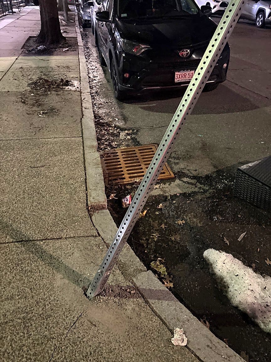 Image submitted with report