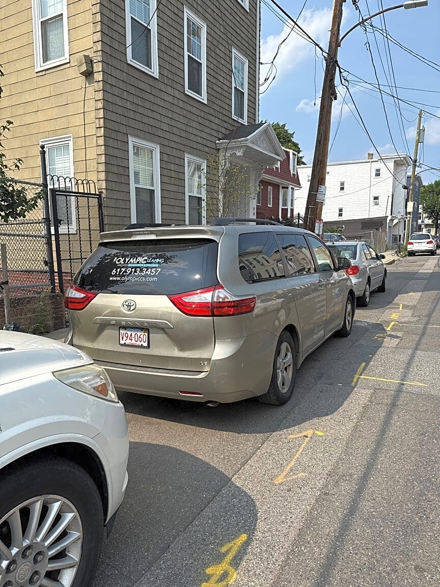 Image submitted with report