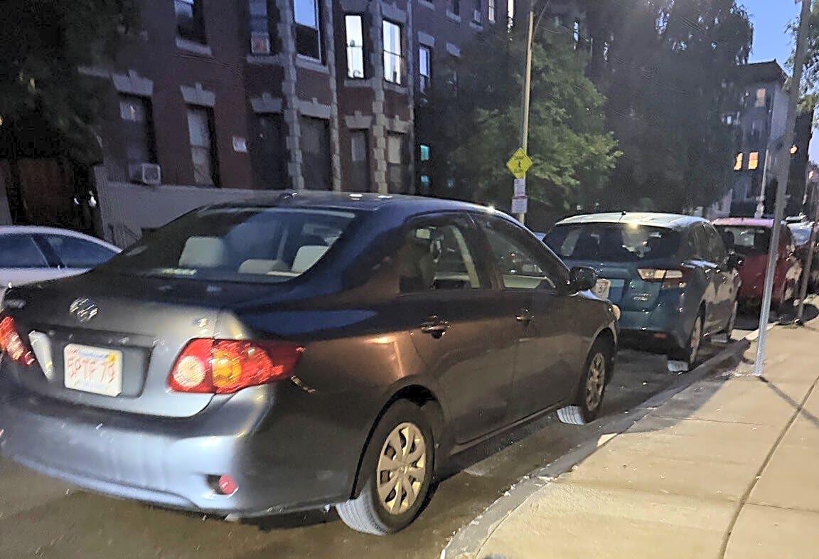 Image submitted with report