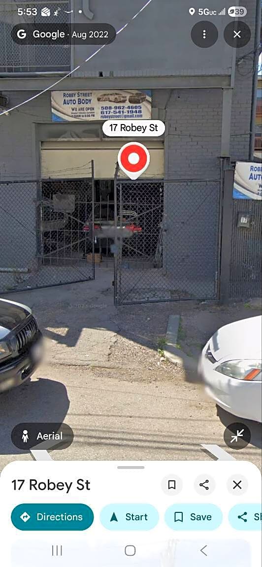 Image submitted with report