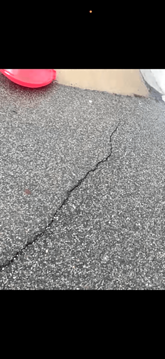 Image submitted with report