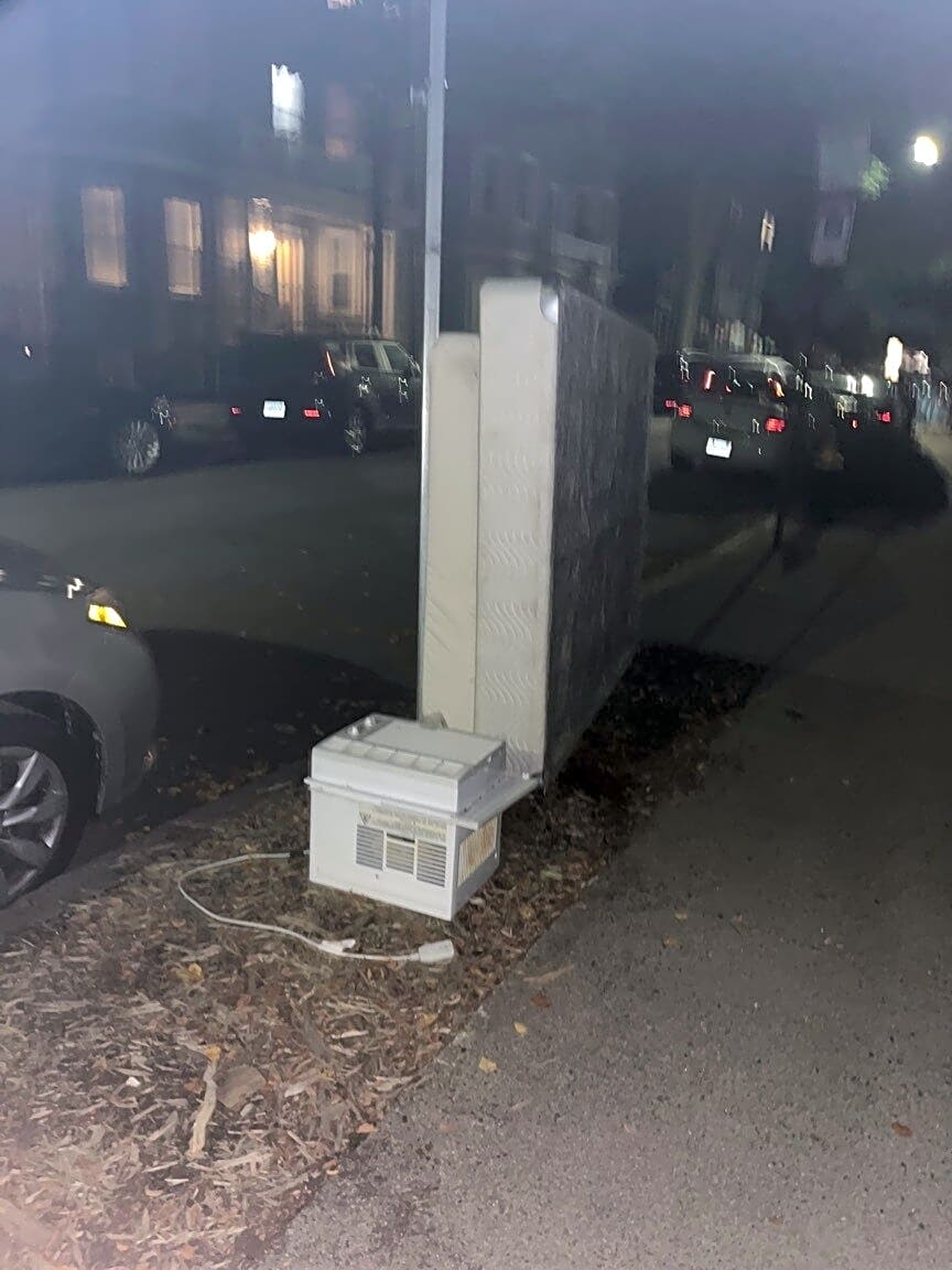 Image submitted with report