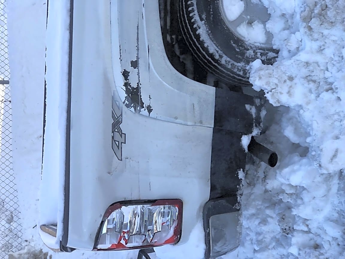 Image submitted with report