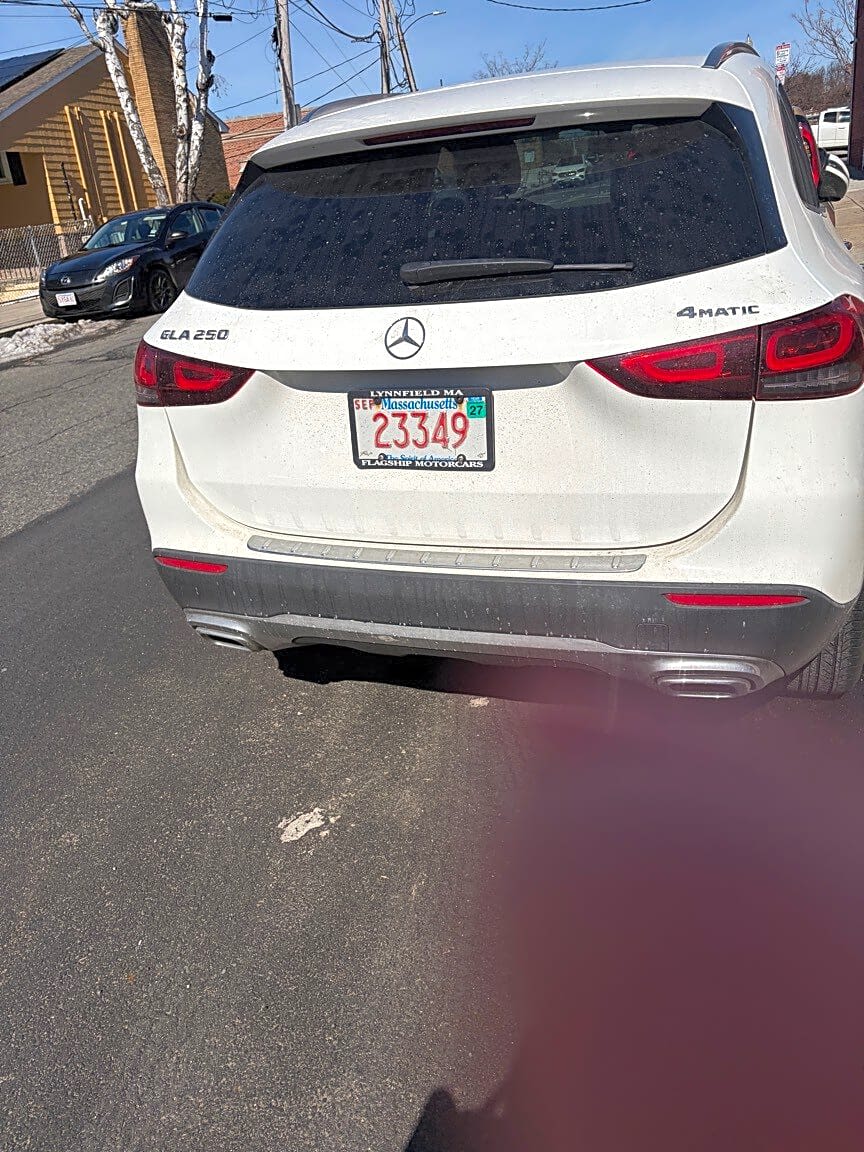 Image submitted with report