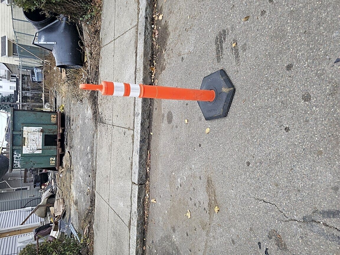 Image submitted with report