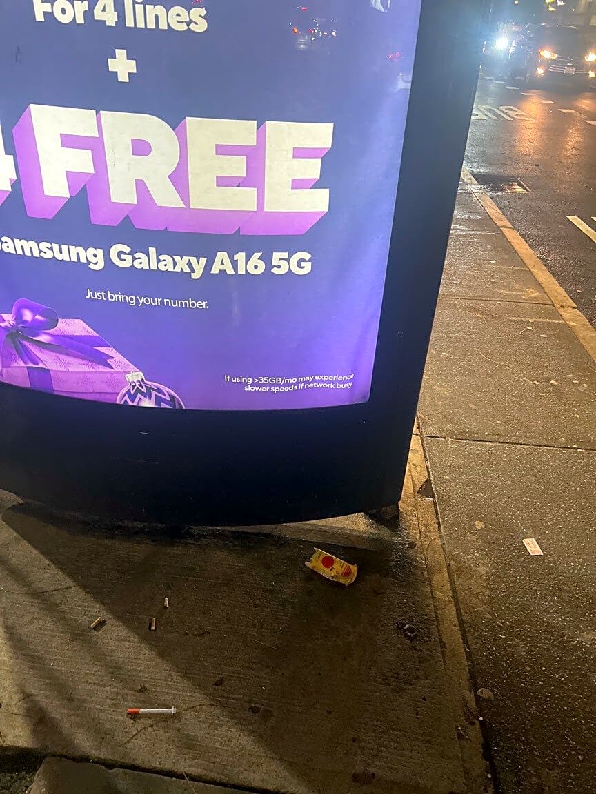 Image submitted with report