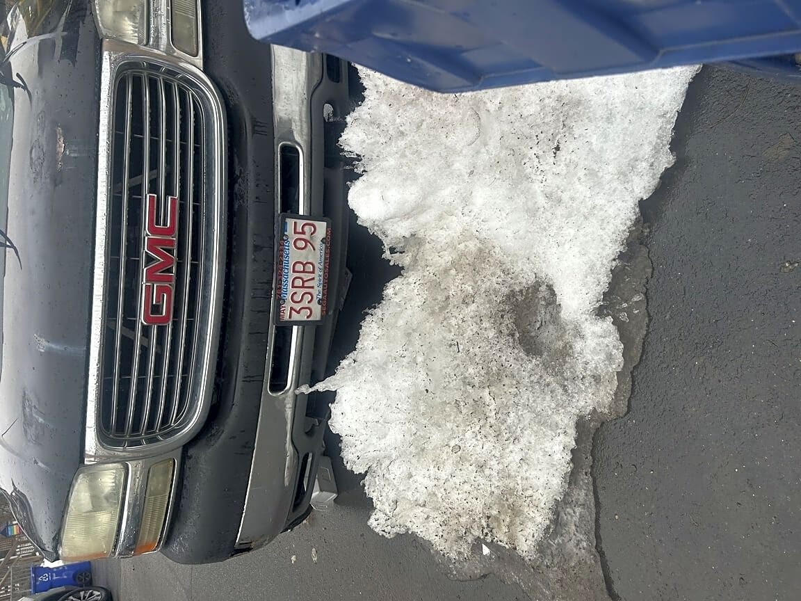 Image submitted with report