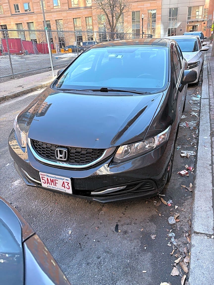 Image submitted with report