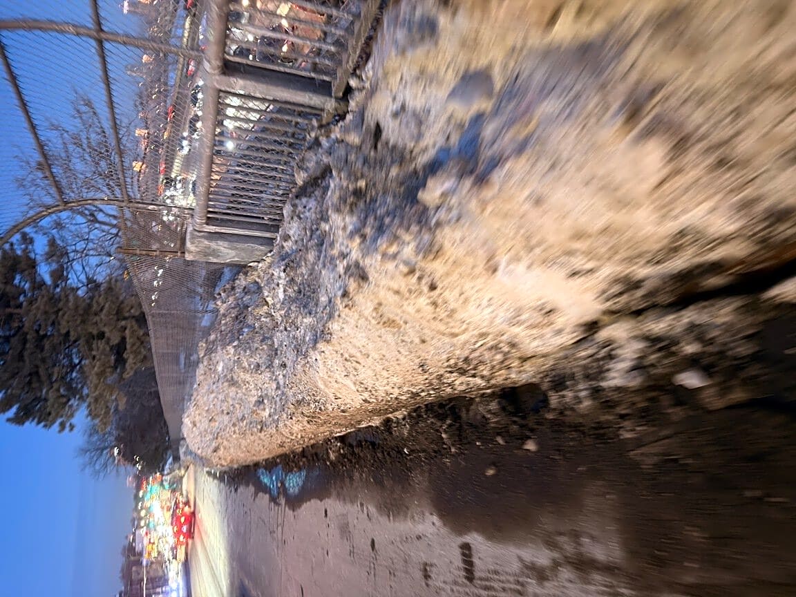 Image submitted with report