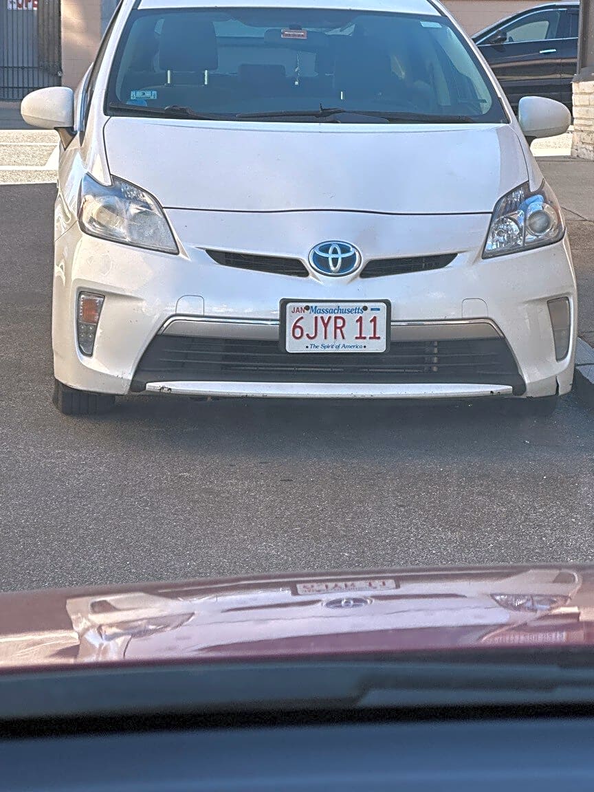 Image submitted with report