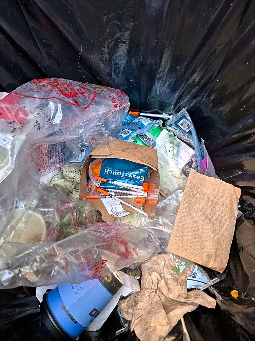 Image submitted with report