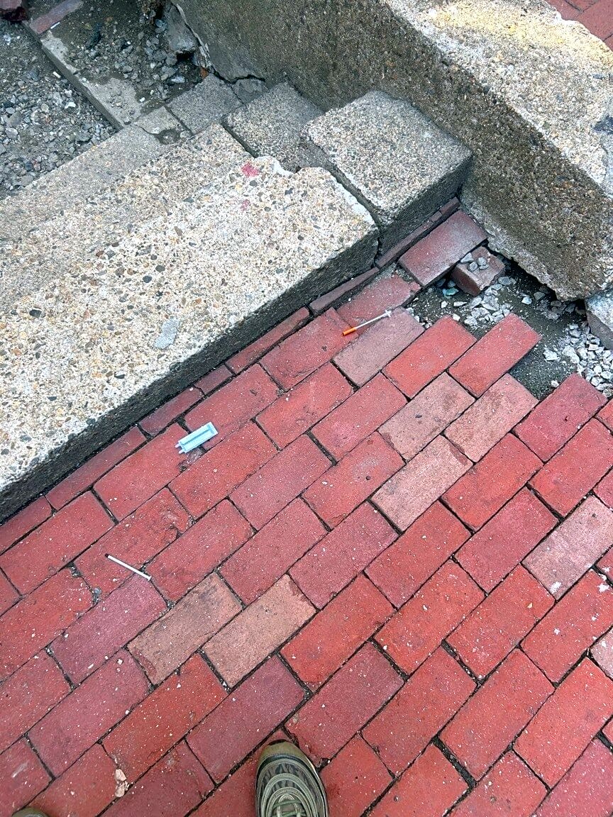 Image submitted with report