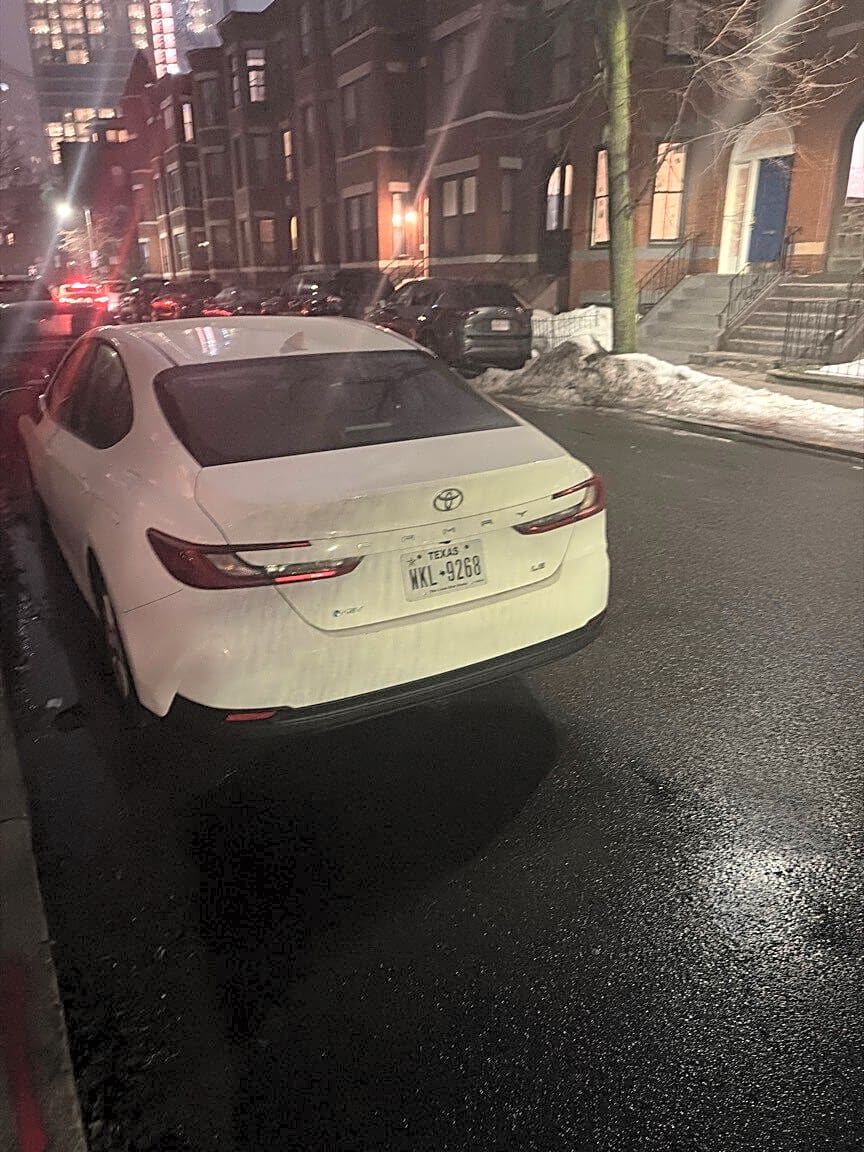 Image submitted with report