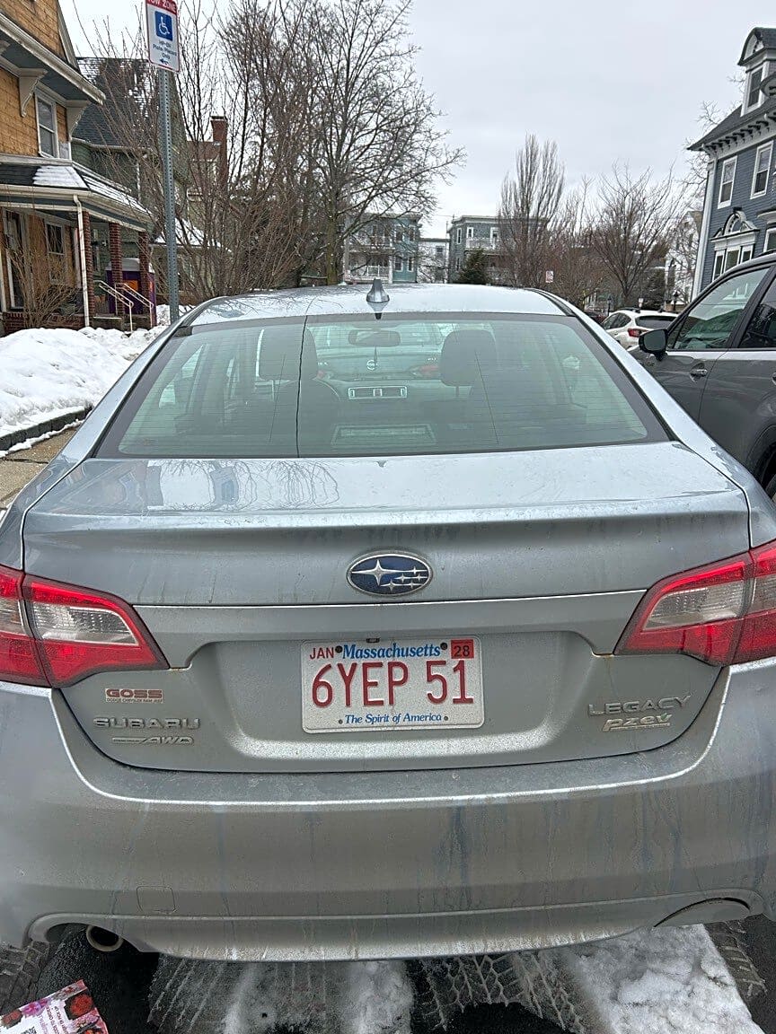 Image submitted with report