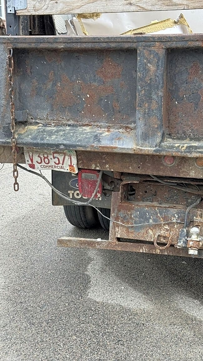 Image submitted with report