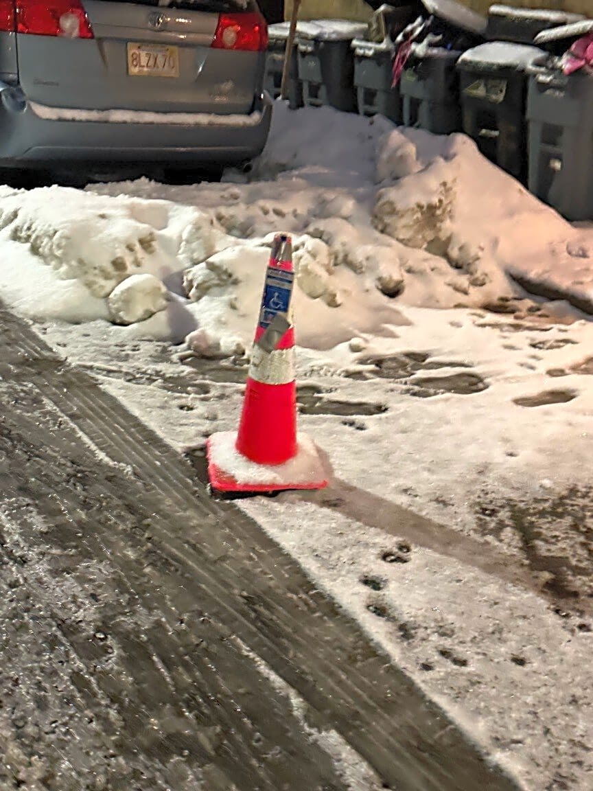 Image submitted with report