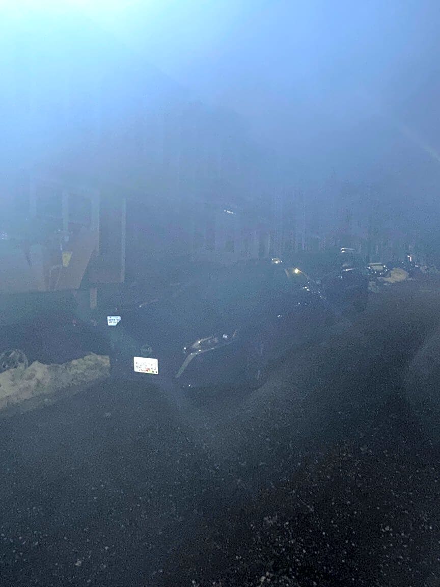 Image submitted with report