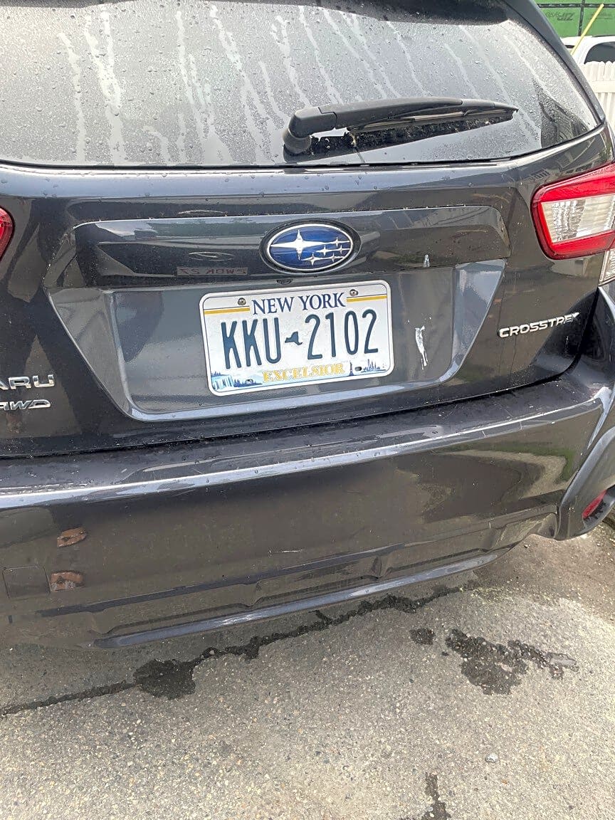 Image submitted with report
