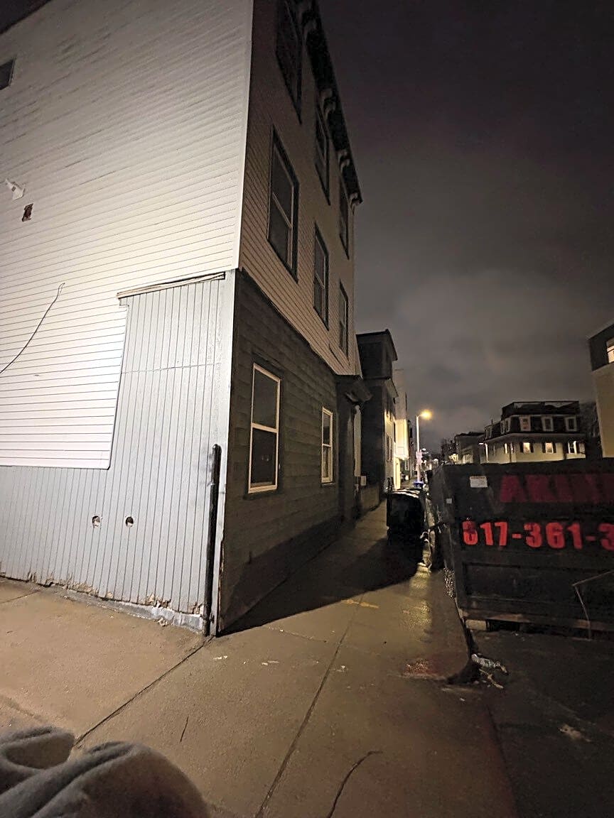 Image submitted with report