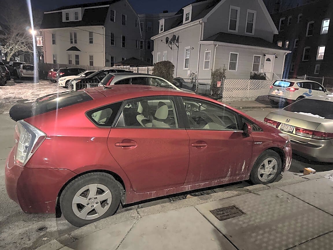 Image submitted with report