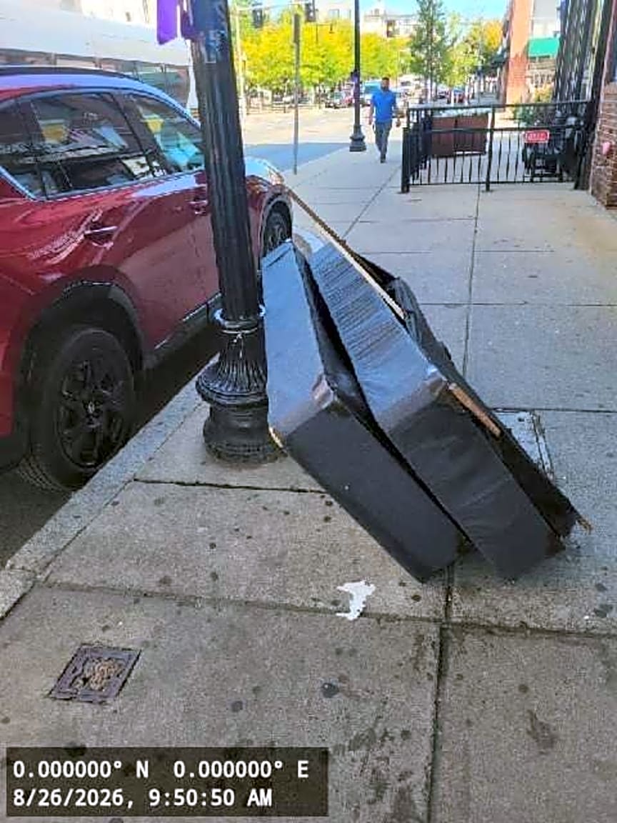 Image submitted with report