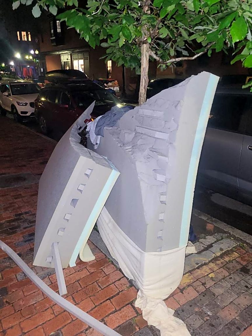 Image submitted with report