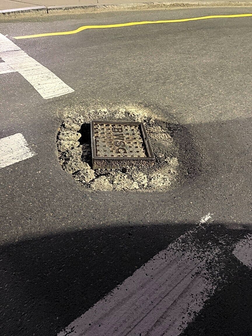 Image submitted with report