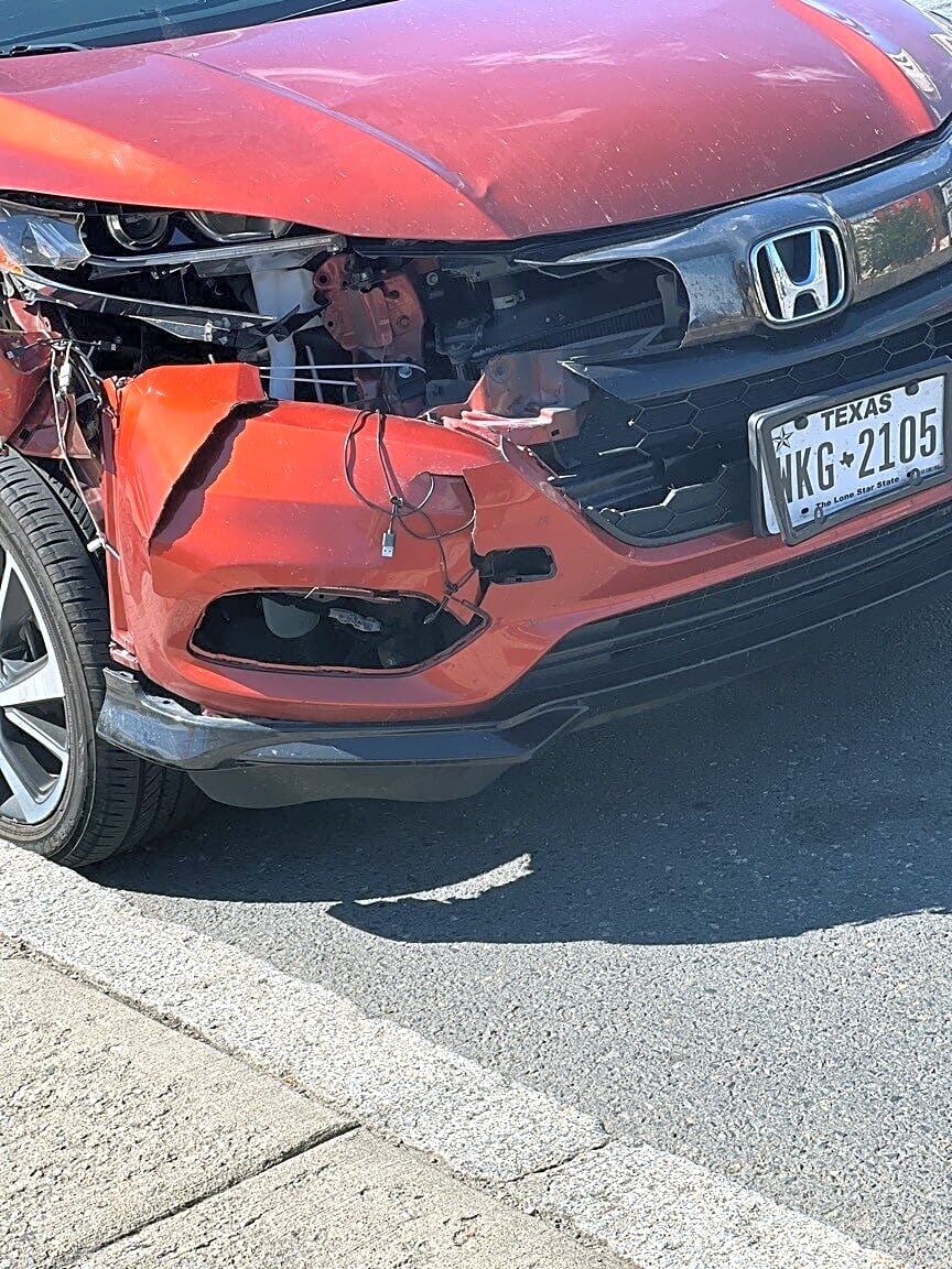 Image submitted with report