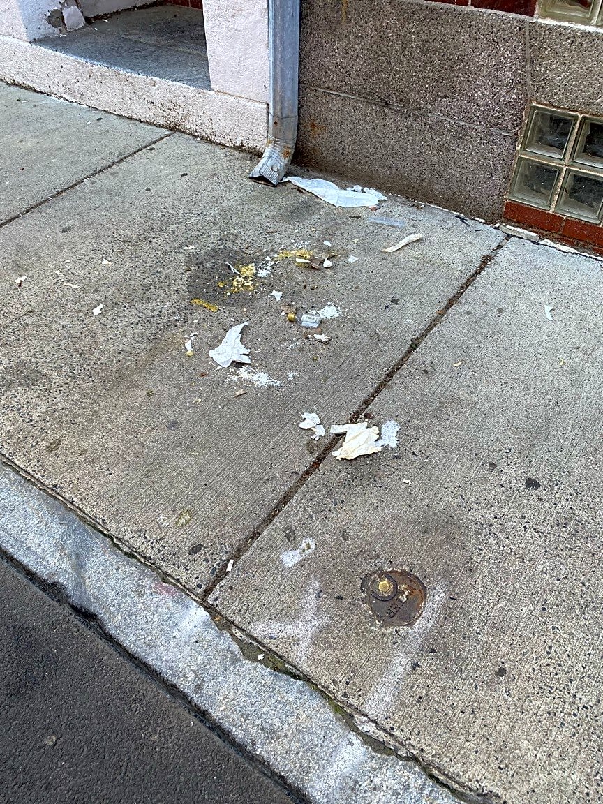 Image submitted with report