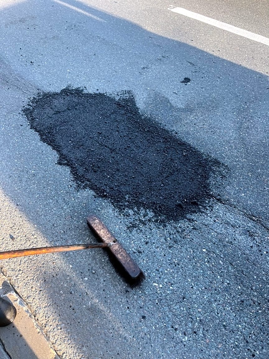 Image submitted with report