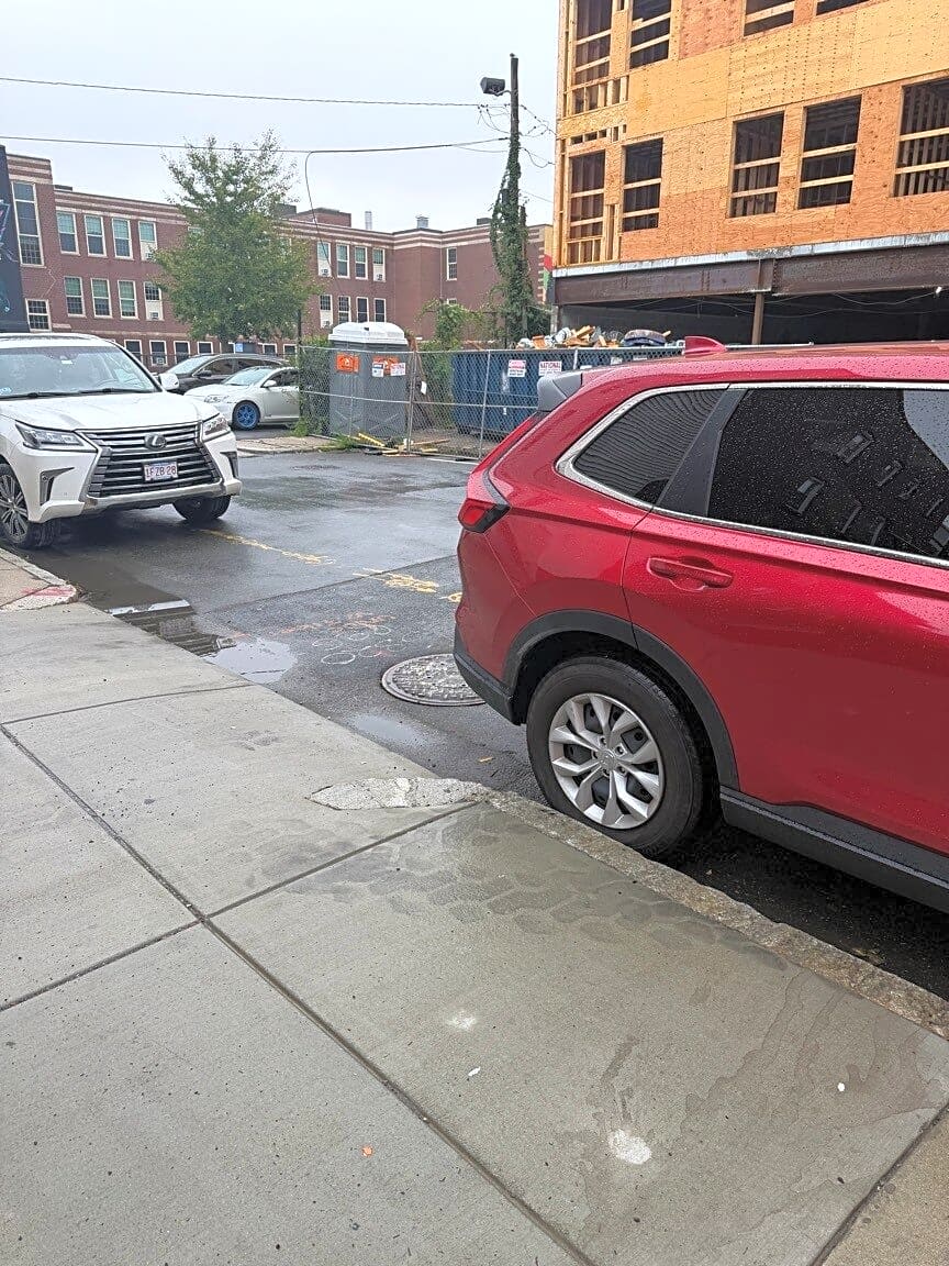 Image submitted with report