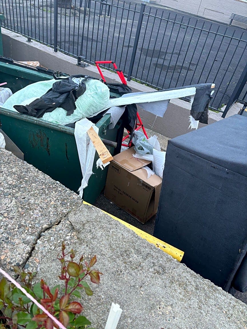 Image submitted with report