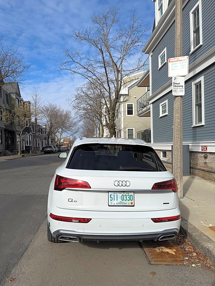 Image submitted with report