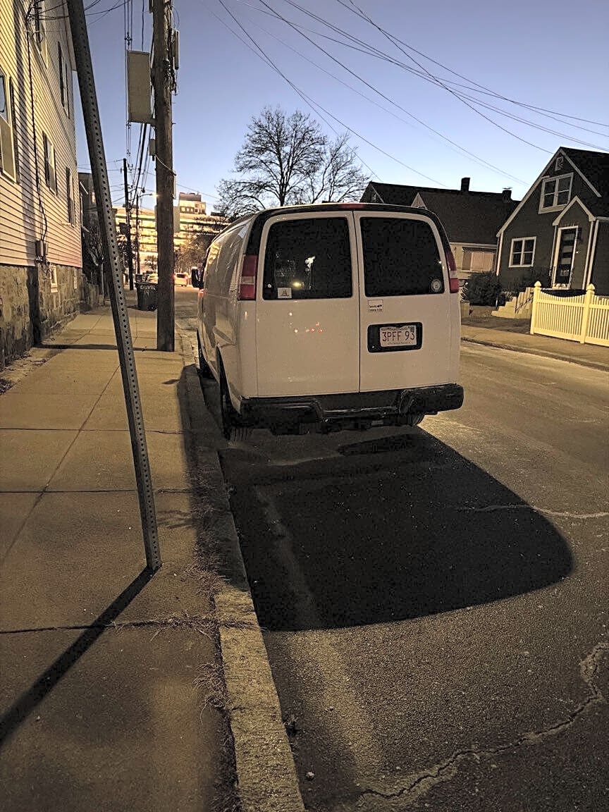 Image submitted with report