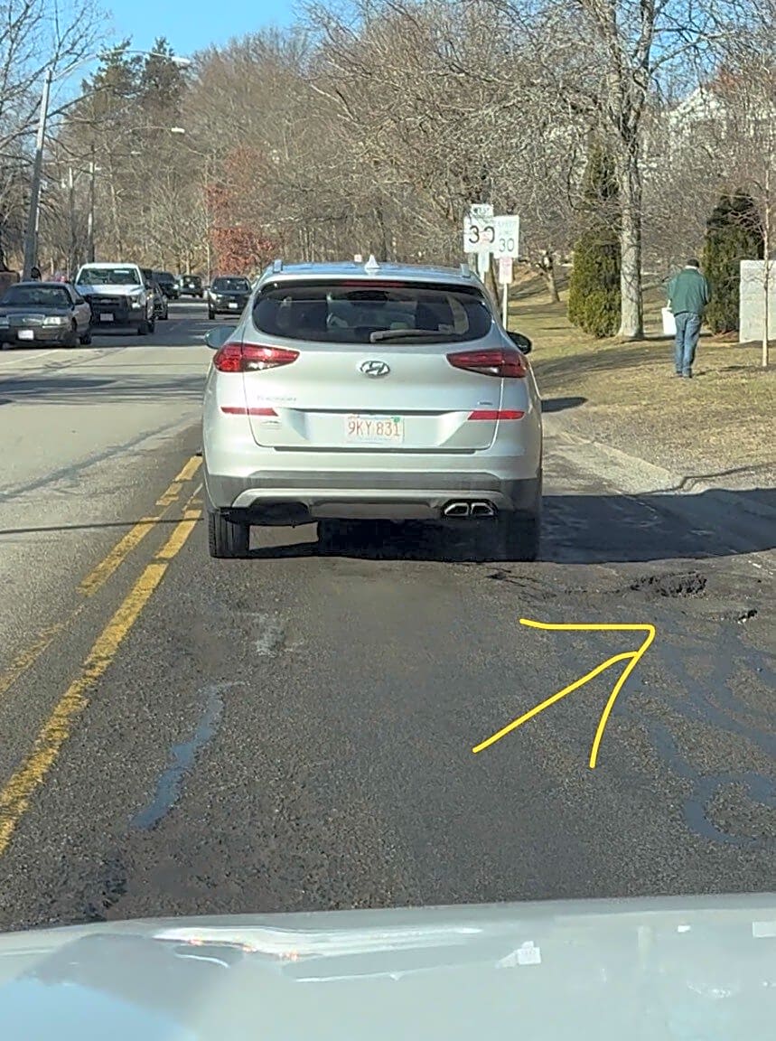 Image submitted with report