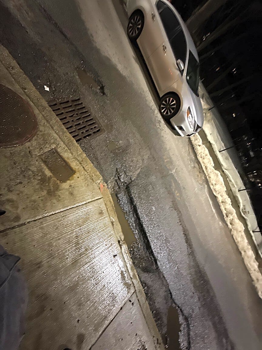 Image submitted with report