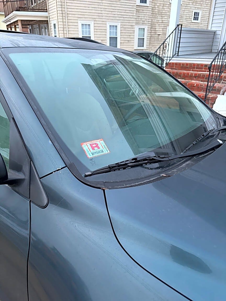 Image submitted with report