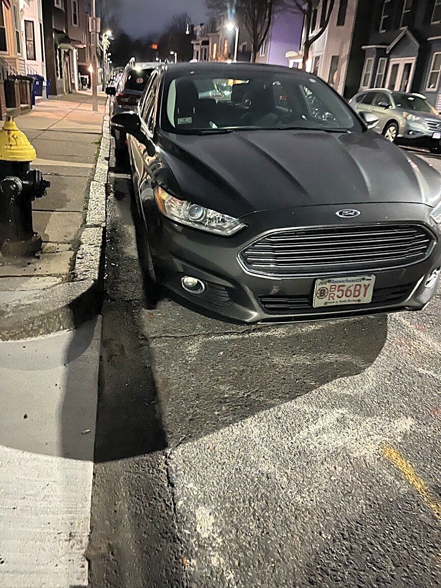 Image submitted with report