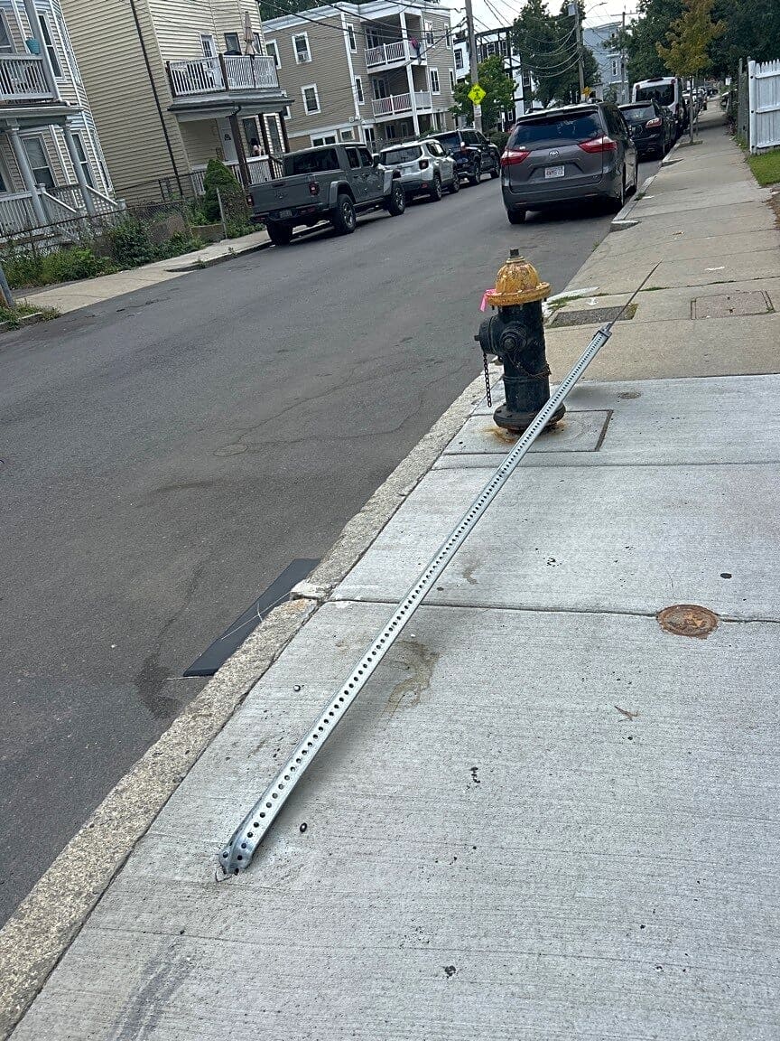 Image submitted with report