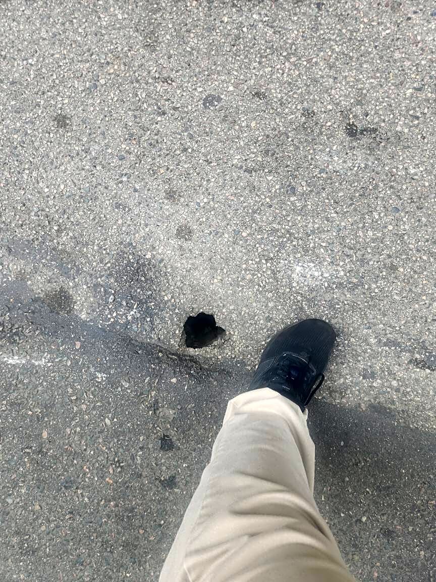 Image submitted with report