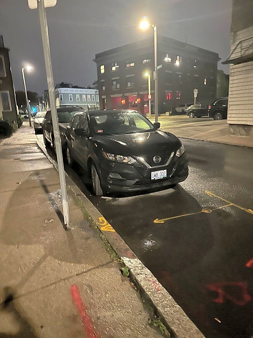 Image submitted with report