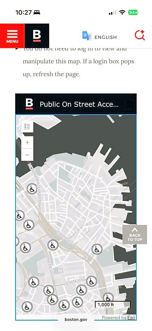 Image submitted with report