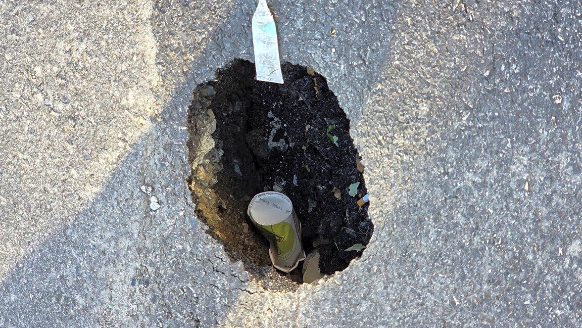 Image submitted with report