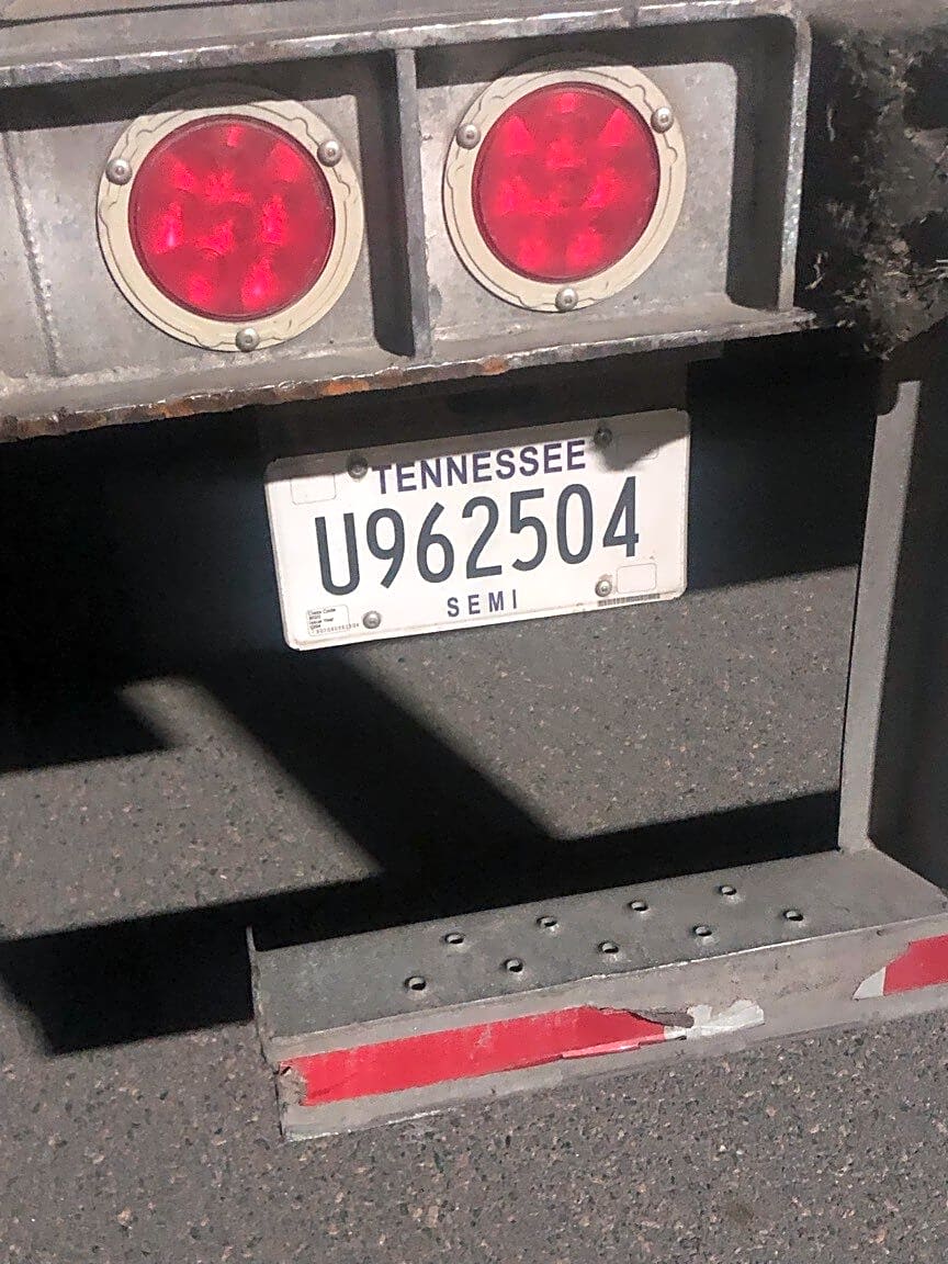 Image submitted with report