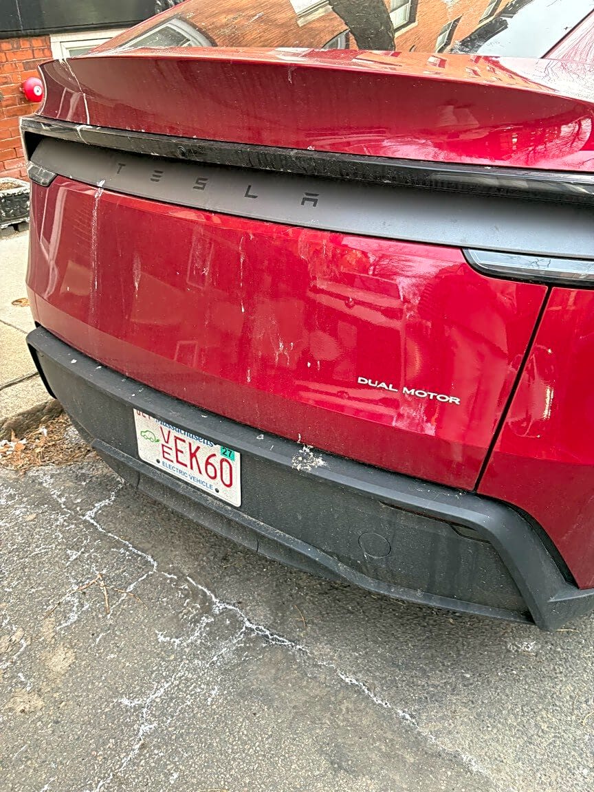 Image submitted with report