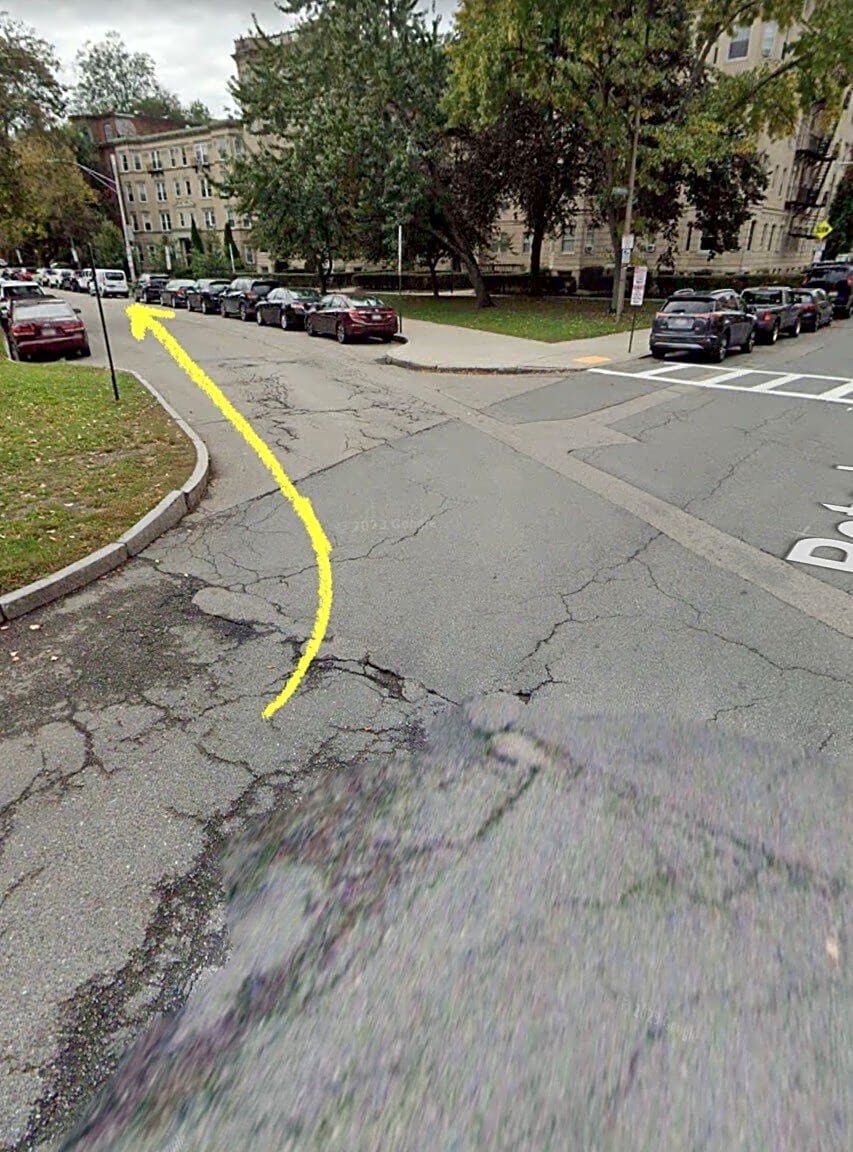 Image submitted with report