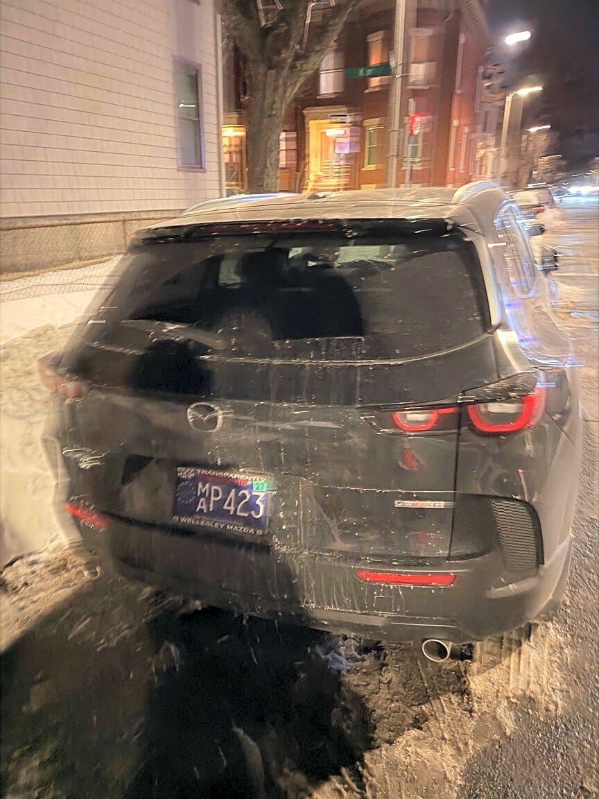 Image submitted with report