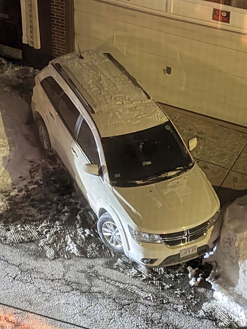 Image submitted with report