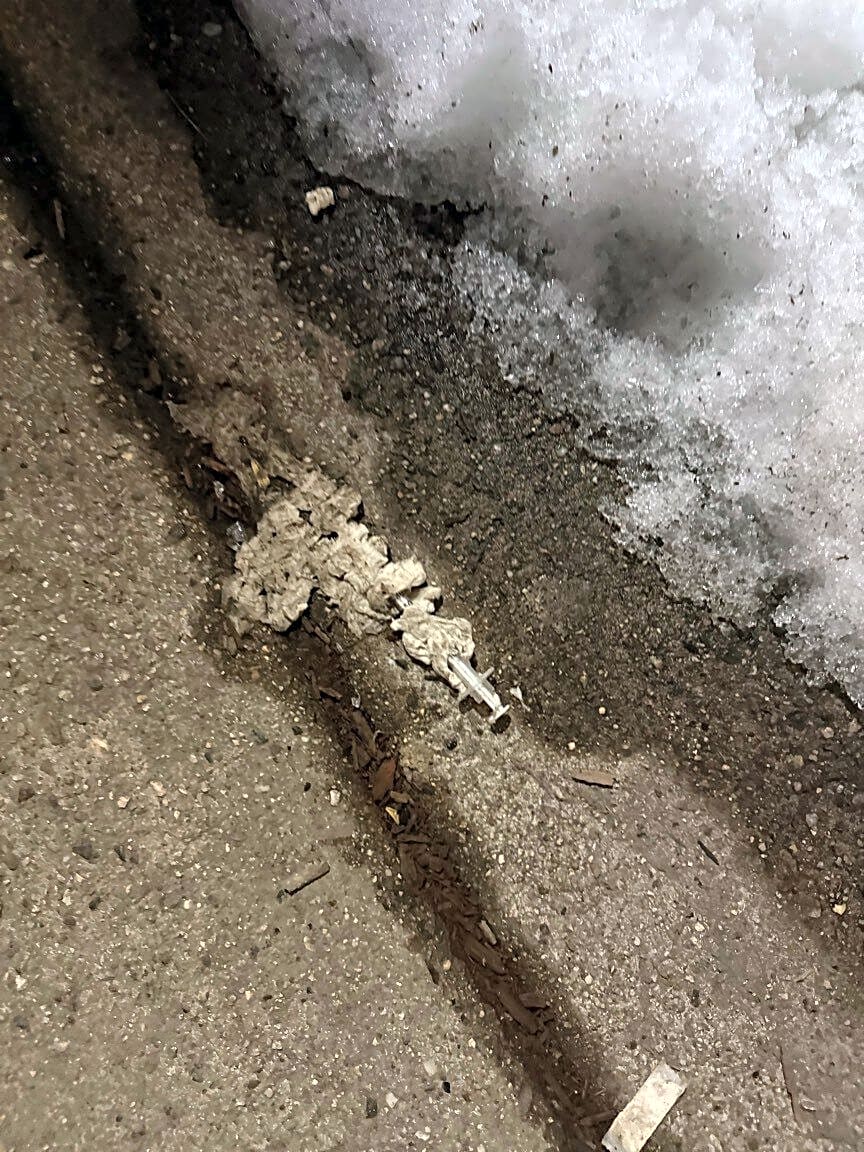 Image submitted with report