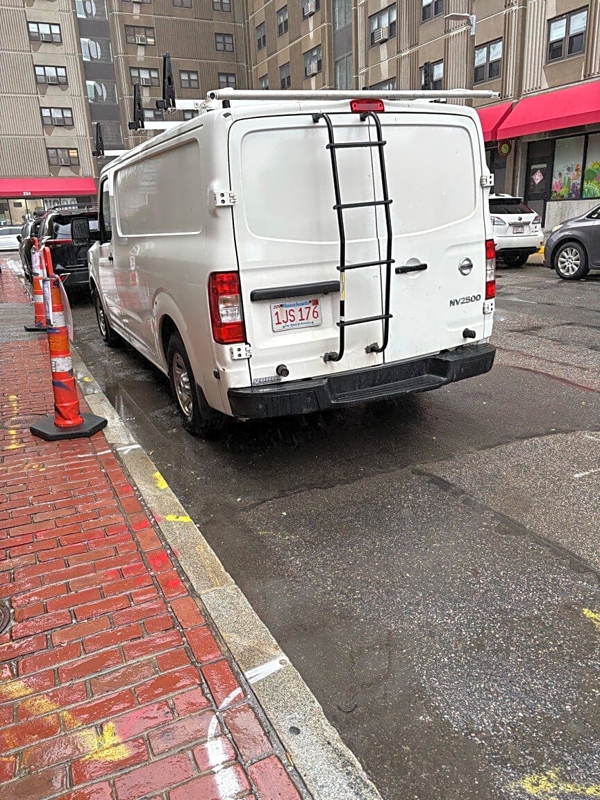 Image submitted with report